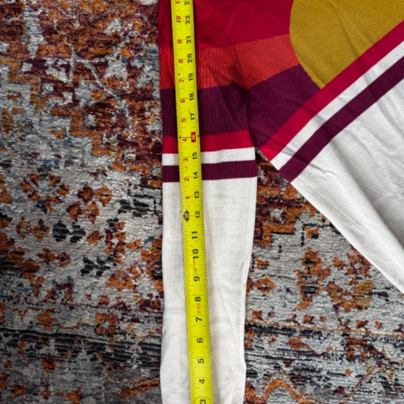 Faherty Sunray 100% Extra Fine Merino Wool Crew Horizon Sunset Sweater - Picture 4 of 6